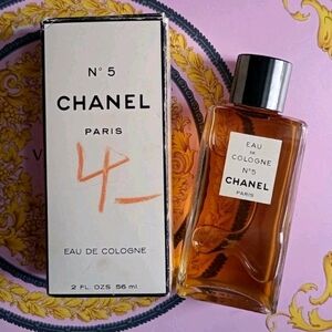 Chanel No. 5 Eau de Cologne Paris 2 FL. Ozs 56 ml Full Bottle Make An Offer 💸